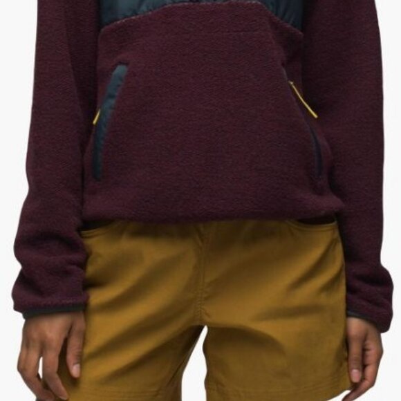 Prana Halle E- Waist Short II Size 14 Antique Bronze NWT $75 Women’s Pockets 3" - Picture 10 of 14